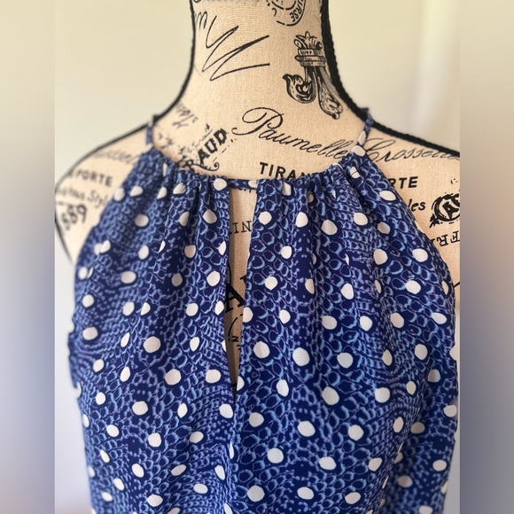 Polka Dot Blue Dynamite Dress - Picture 5 of 6